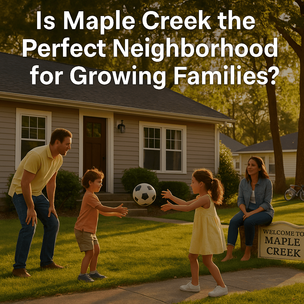 Room to grow, quiet streets, and family-friendly vibes—see why so many Augusta families are planting roots in Maple Creek.